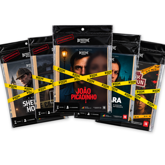 Detective Box - 5 Casos + 1 Digital
